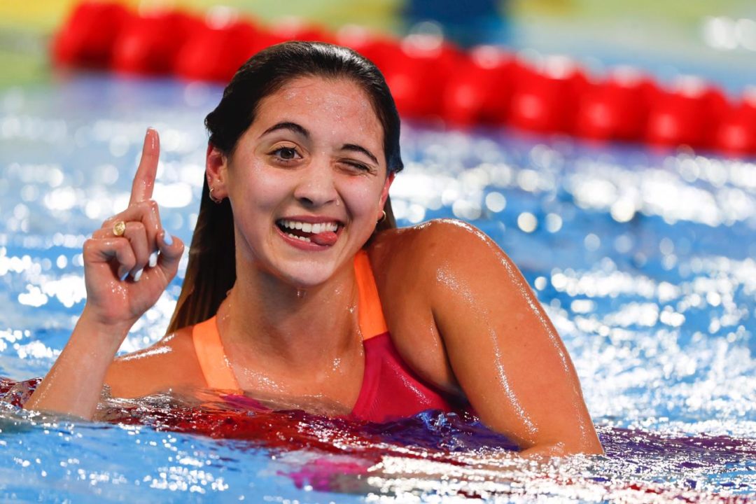 South American Record-Holding Swimmer Delfina Pignatiello Retires at Only 22