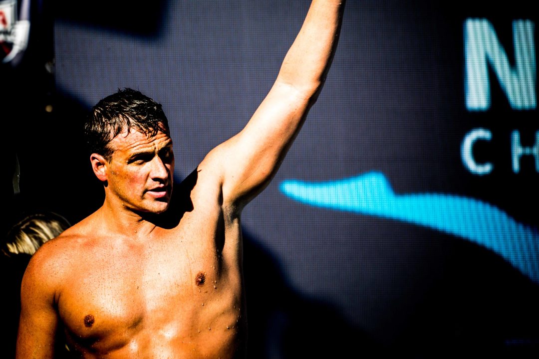 Olympic Champion Ryan Lochte Kicks 50m Underwater in 23.37 in Practice