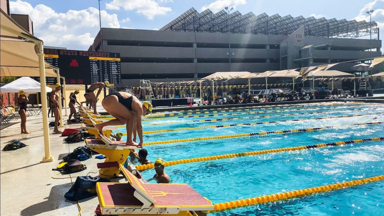 Maroon Edges Gold in Annual Arizona State Intrasquad Meet