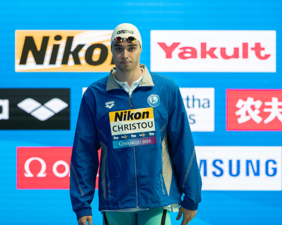 #3 in the World, Apostolos Christou Breaks Greek Record with 52.77 100 BK