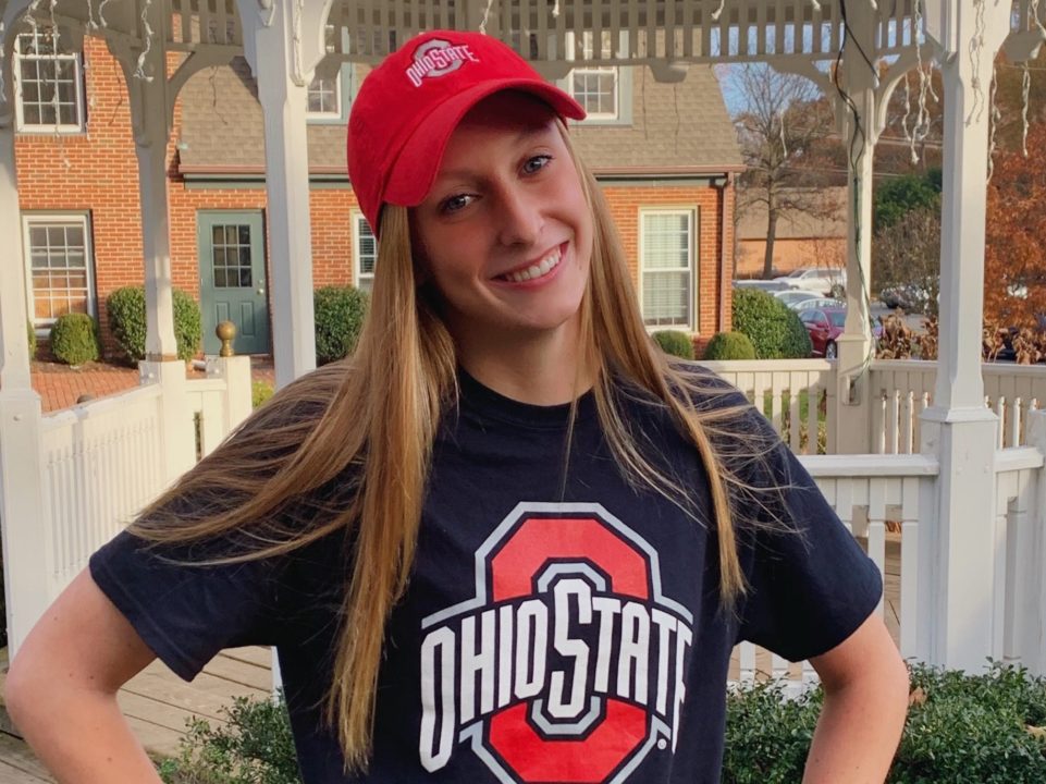 Ohio State Commit Paige Hall Swims 5 Best Times in Machine Aquatics Intrasquad