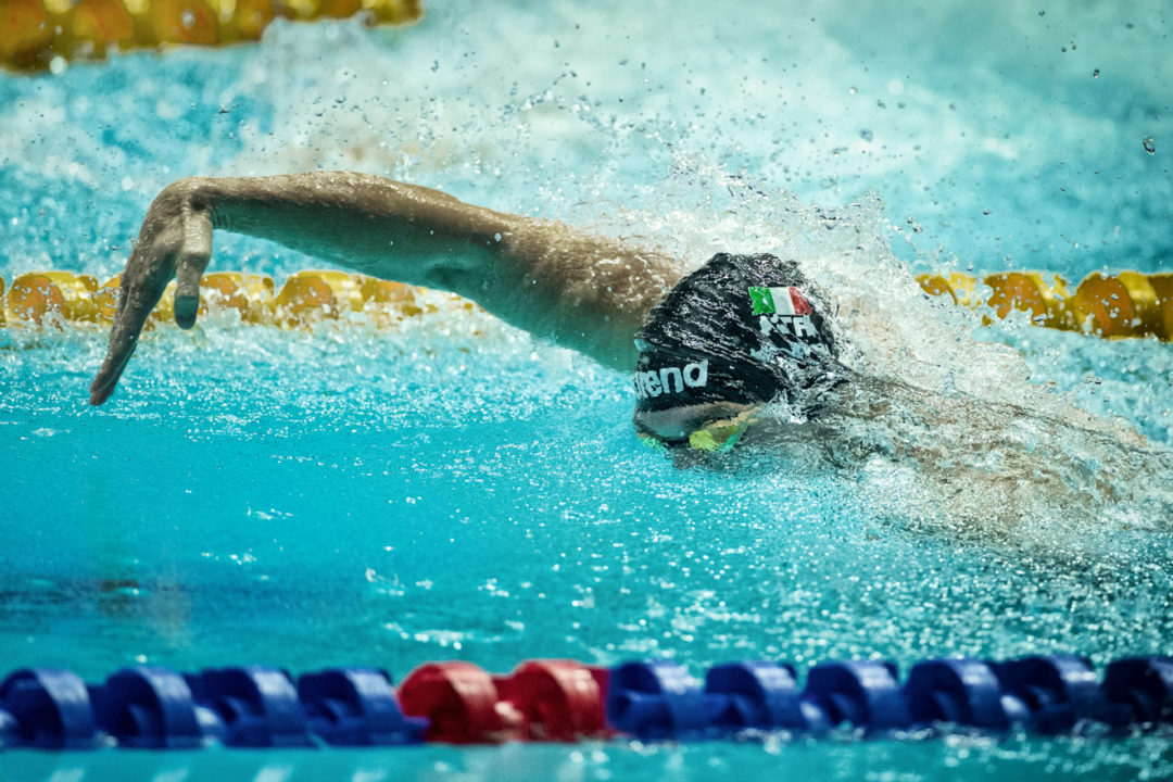 Alessandro Miressi Breaks Italian Record in Men’s 100 FR for a 3rd Time – 47.45