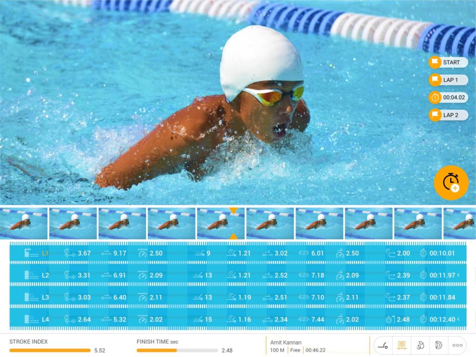 FINIS LaneVision: The World’s First AI & Computer Vision Swim Technology