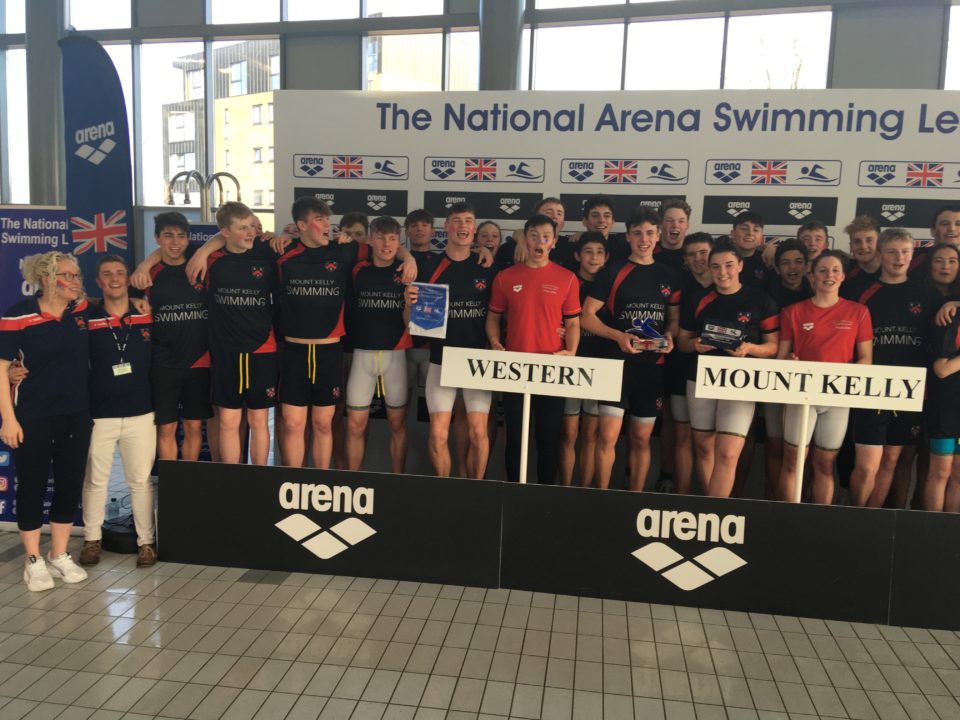 Mount Kelly Takes Home First-Ever National Arena Swimming League Trophy