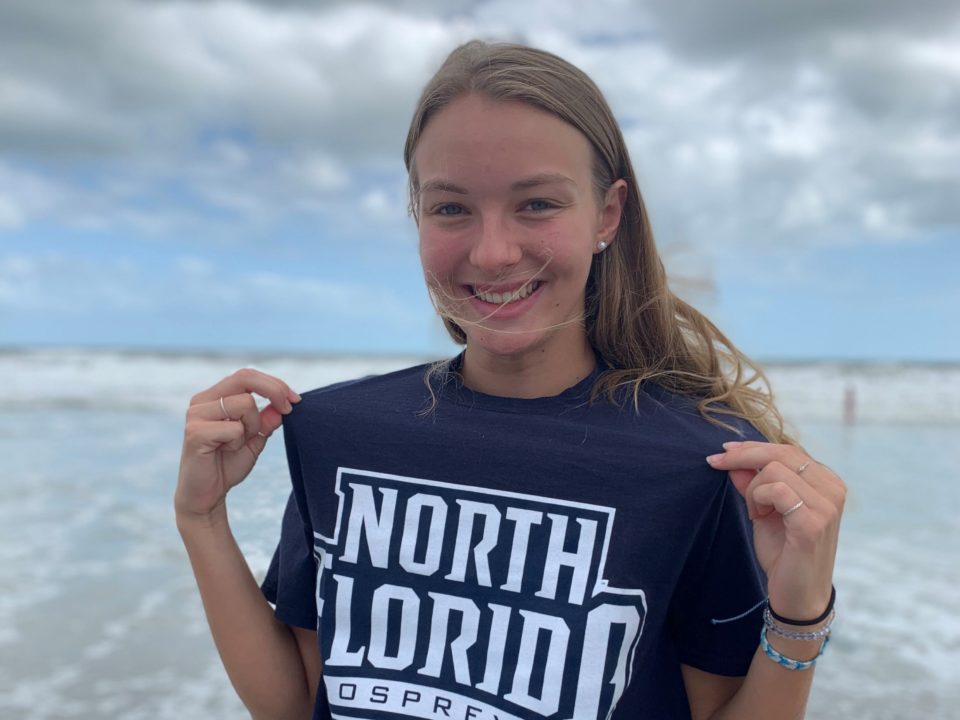 Chinook Aquatic Club’s Sarah Shiers Announces Commitment to North Florida