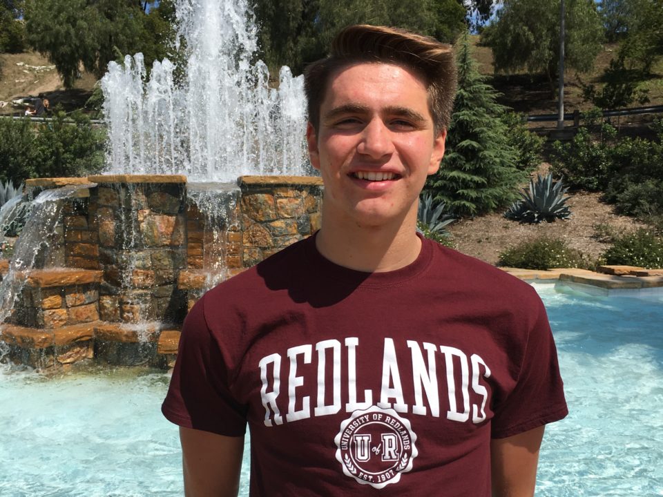 2x USA Swimming Scholastic All-American Thomas Long Commits to Redlands
