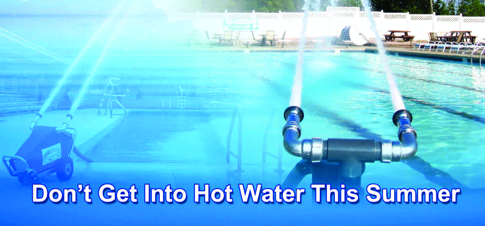 The Watercannon Portable Aerator Cools Down Your Hot Swimming Pool