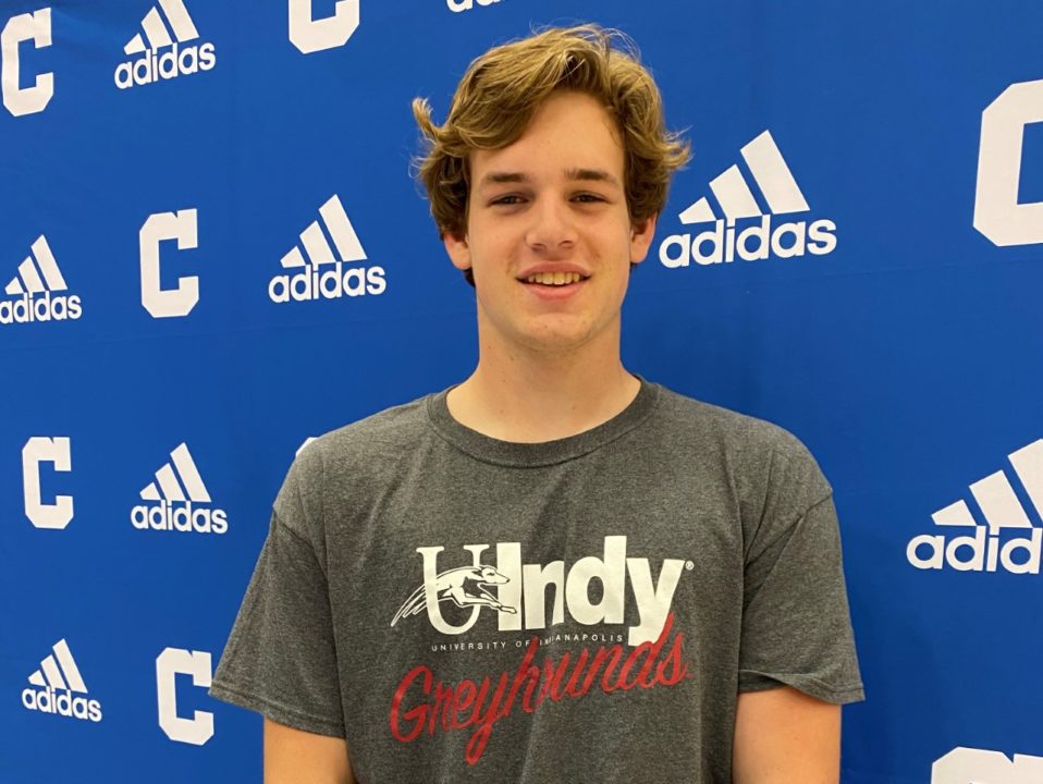 Missouri 100 Breaststroke State Champ Brayden Cole Commits to UIndy