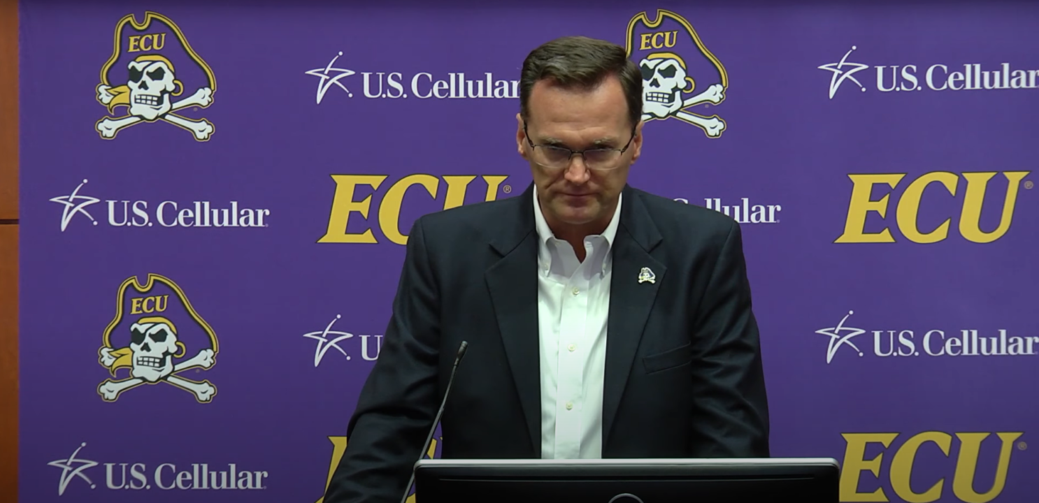 East Carolina Athletics Director Issues Tearful Apology Over Cutting Programs