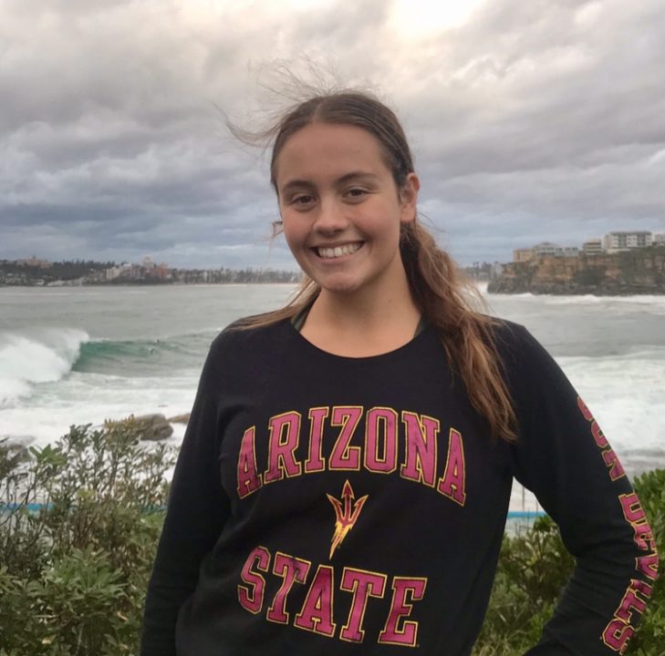 2019 Aussie Age Group 400 IM Champ Charli Brown to Join ASU Class of 2024