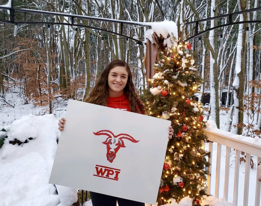 Nicole Miller to Swim at Worcester Polytechnic Institute in 2021-22
