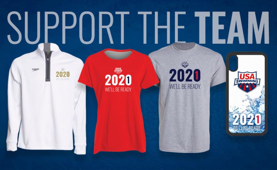 Merchandise to Benefit USA Swimming National Team on Sale Today