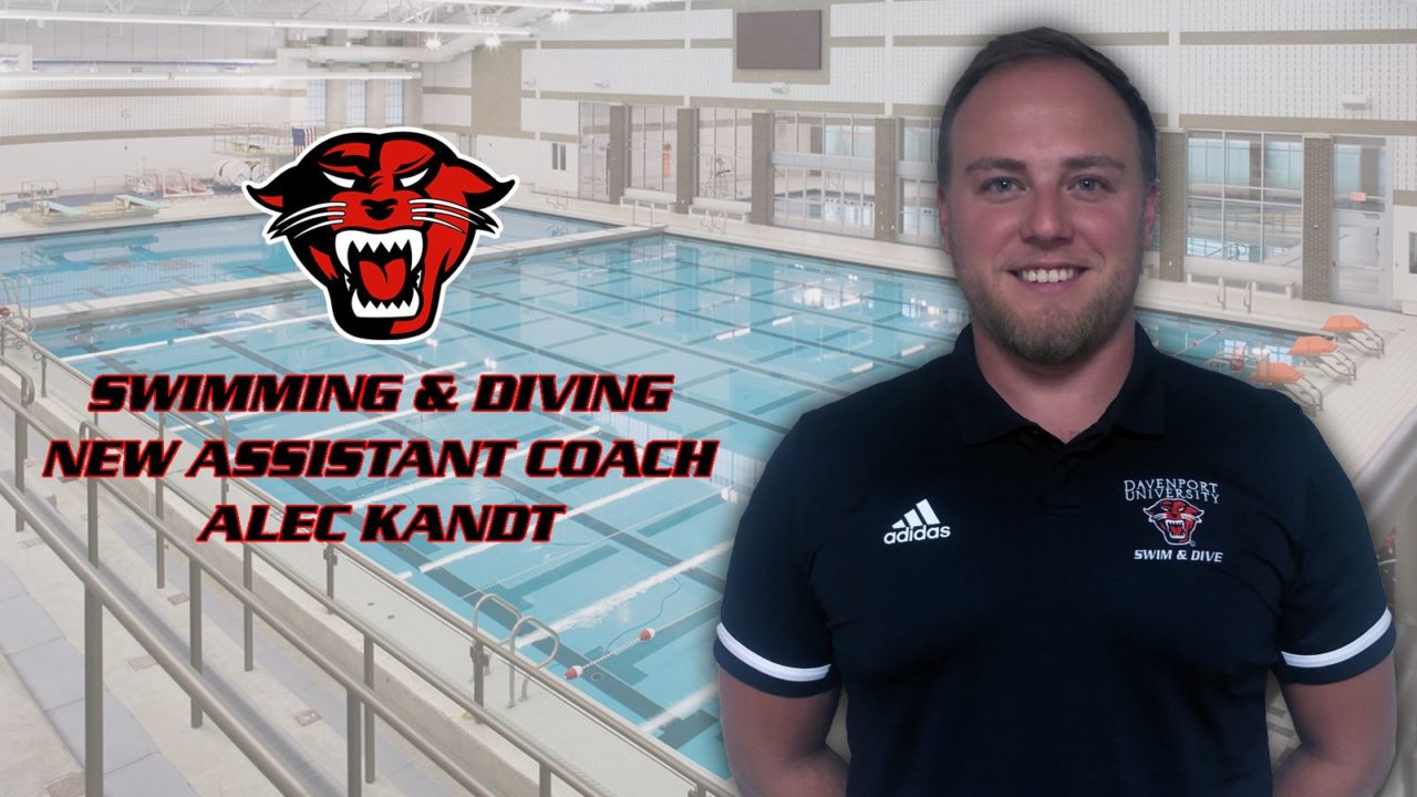 Alec Kandt Named Davenport Swimming & Diving Assistant Coach