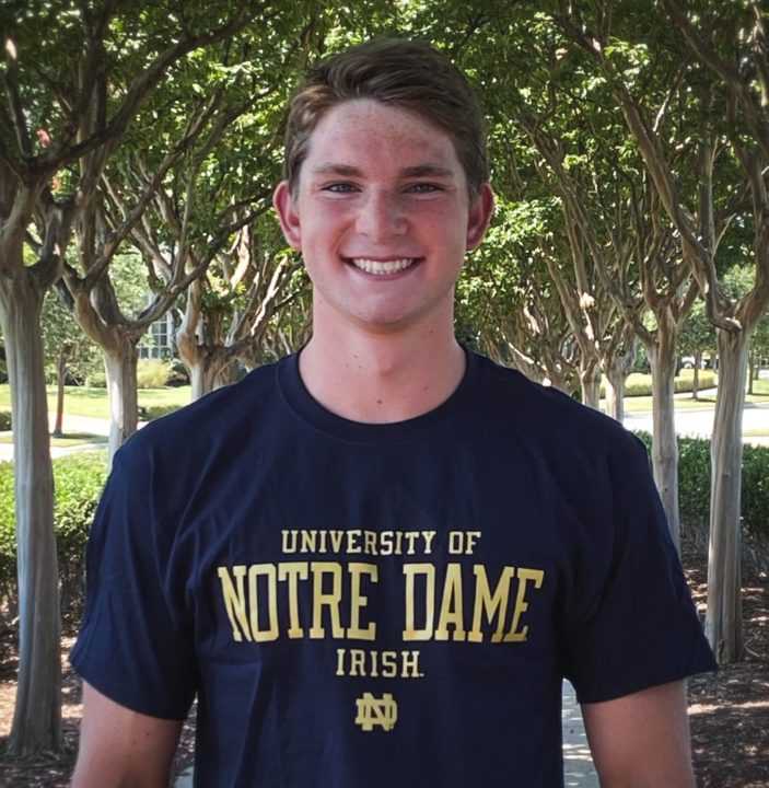 TX Distance Specialist Andrew Guziec Chooses Notre Dame for 2021