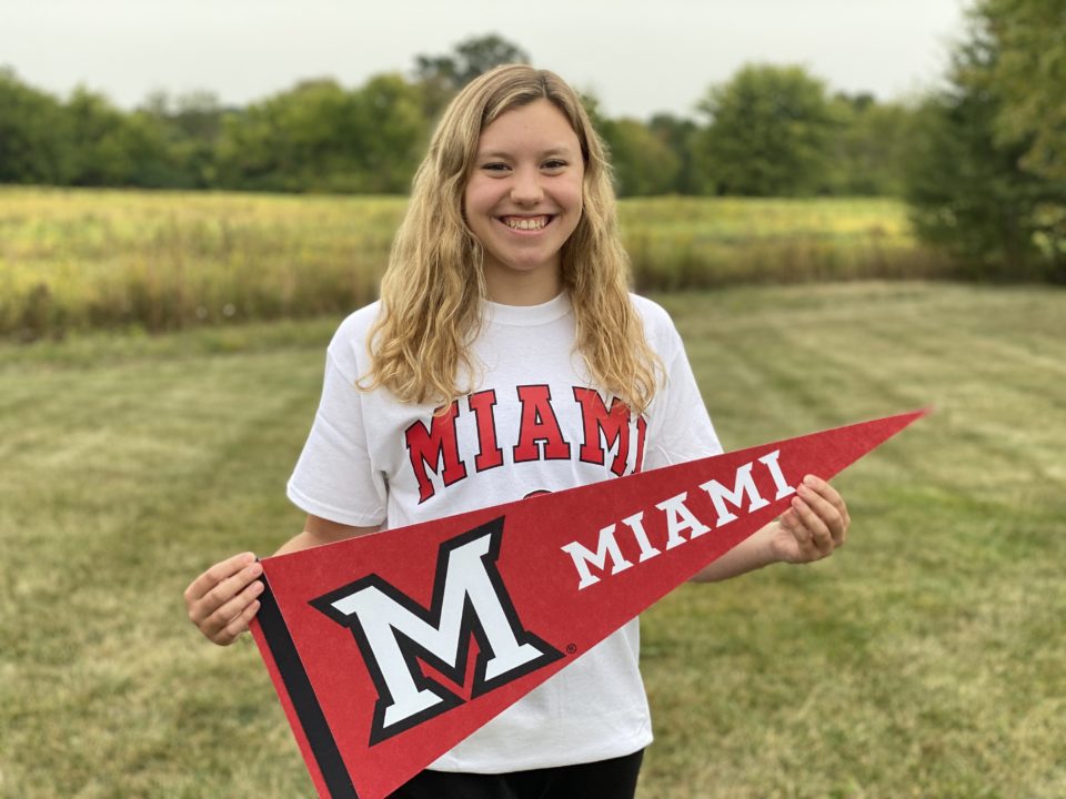Ohio HS State Finalist Audrey Conley Chooses Miami (OH) for Fall 2022