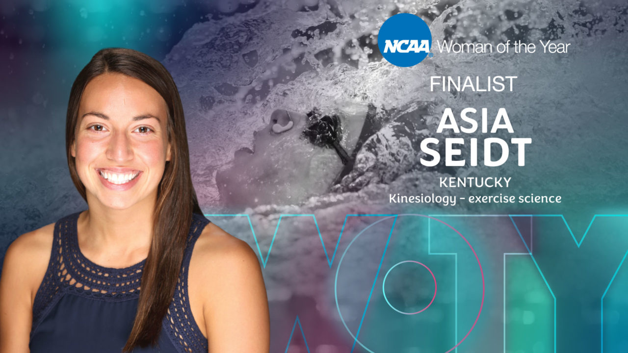 Kentucky Swimmer Asia Seidt Named Finalist for 2020 NCAA Woman of the Year