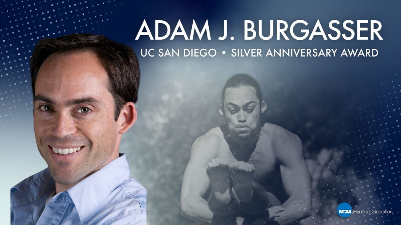 Adam Burgasser Earns Prestigious NCAA Silver Anniversary Award