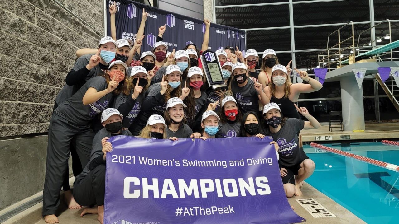 2021 Mountain West Women’s Championships Scoring Breakdown