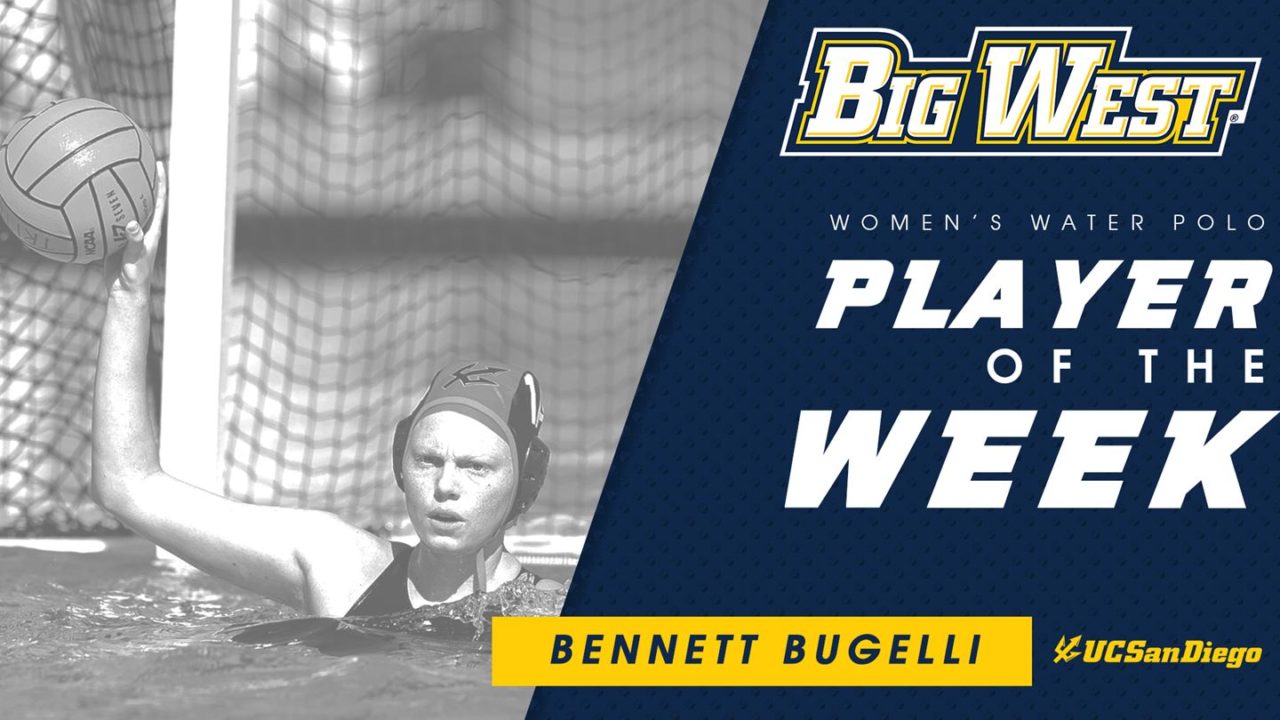 UC San Diego’s Bennett Bugelli Earn Big West Weekly Honors