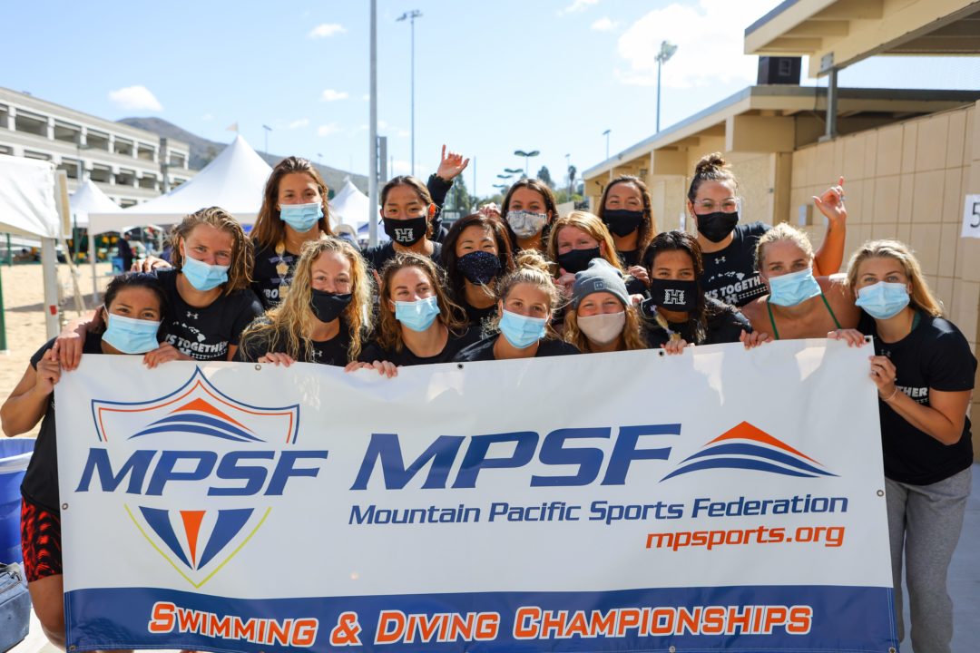 Hawaii Women Claim Victory on Last Day of 2021 MPSF Championships