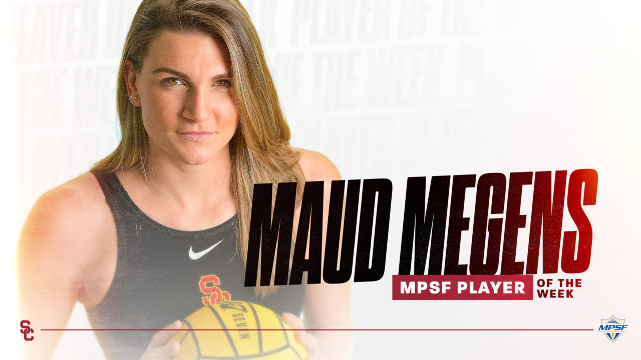 USC Water Polo’s Maud Megens Opens 2021 Action As MPSF Player of the Week