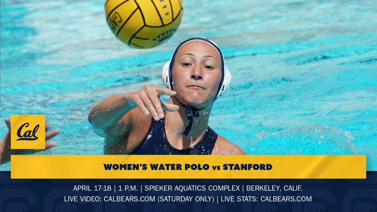No. 4 Cal Women Host No. 2 Stanford In Big Women's Water Polo Matchup