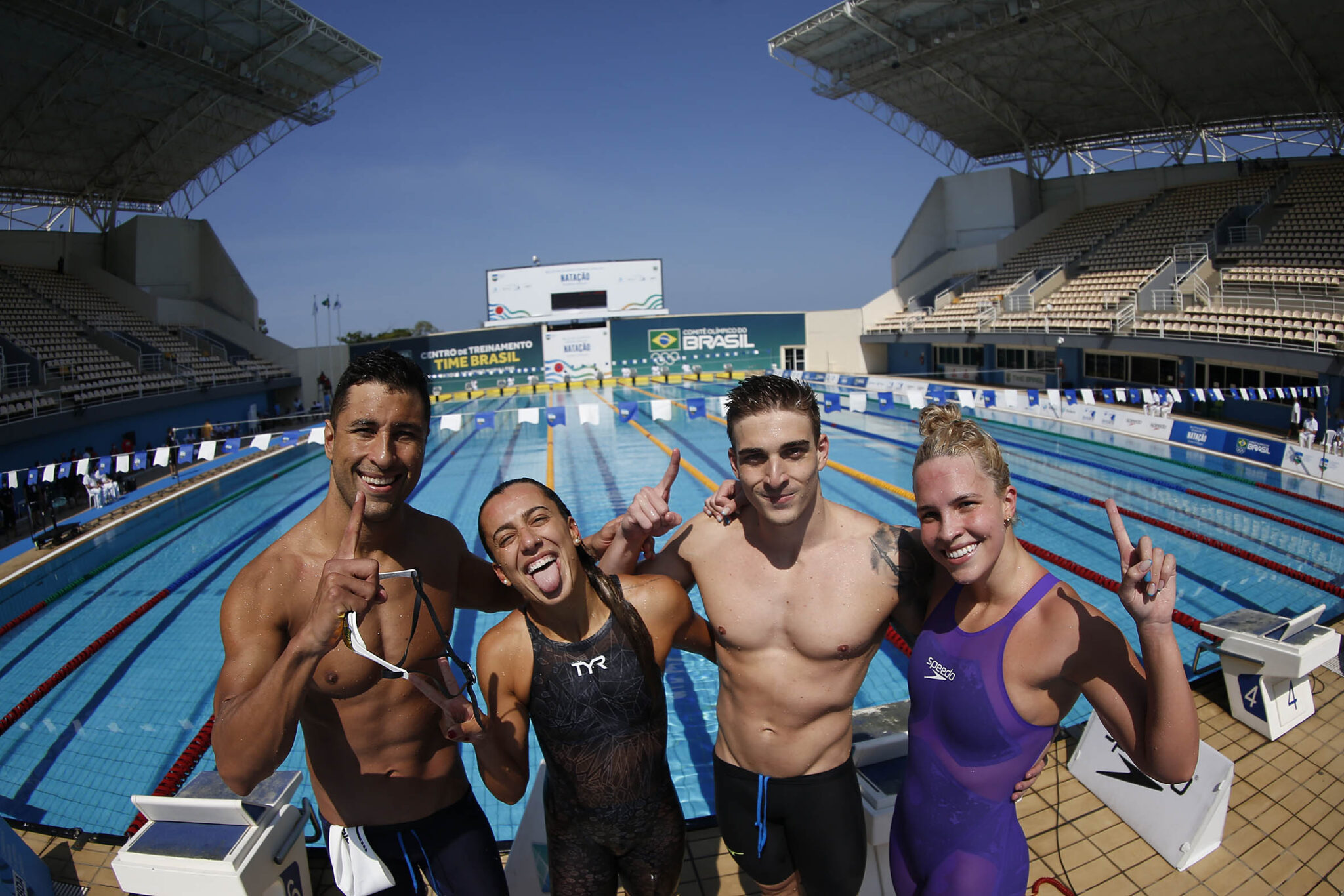 Brazil Breaks South American Record in 4x100 Mixed Medley Relay