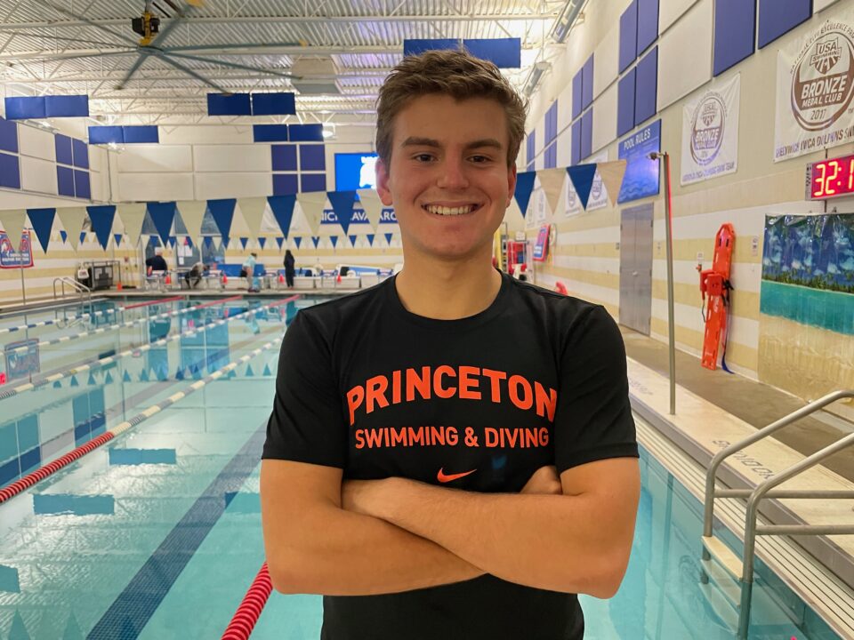 Winter Juniors Qualifier Max Meissner (2021) Commits to Swim for Princeton