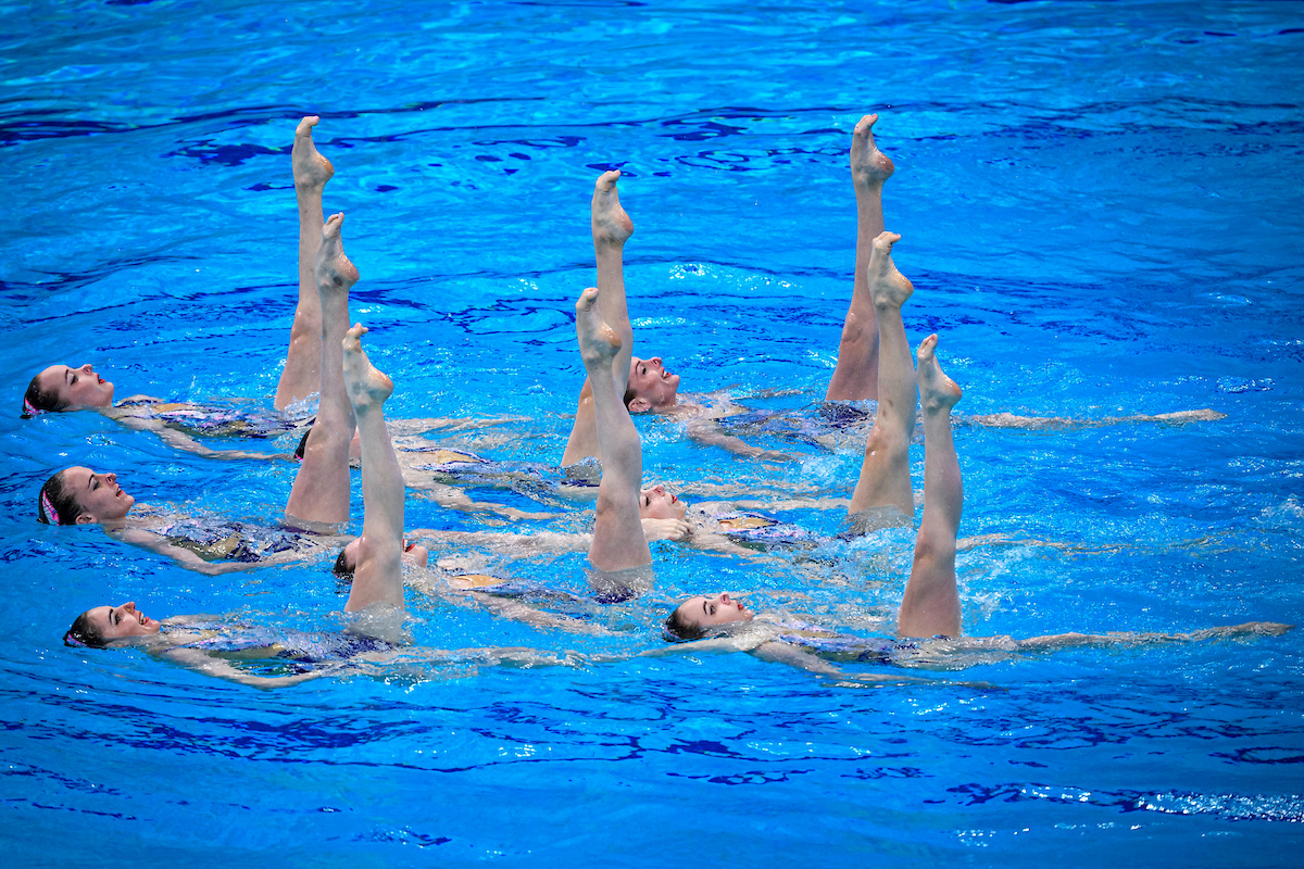 Final Olympic Spots On The Line At Fina Artistic Swimming Festival In Barcelona