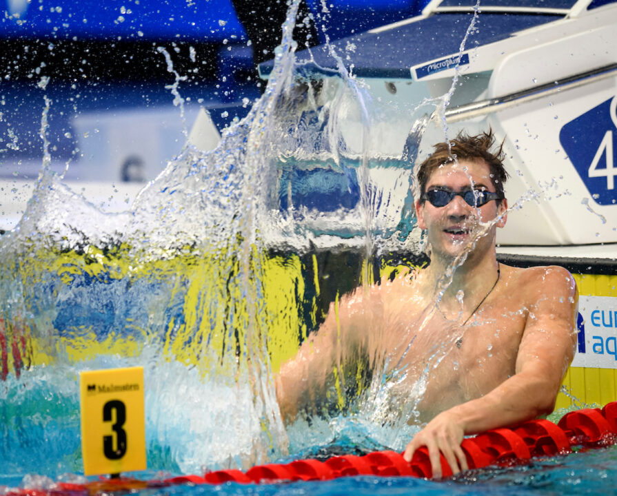 Watch Kliment Kolesnikov Break The 50 Backstroke World Record (Twice)