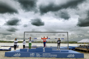 LEN Awards Medals from 25k Open Water Race at Euros, Forms New Technical Committee