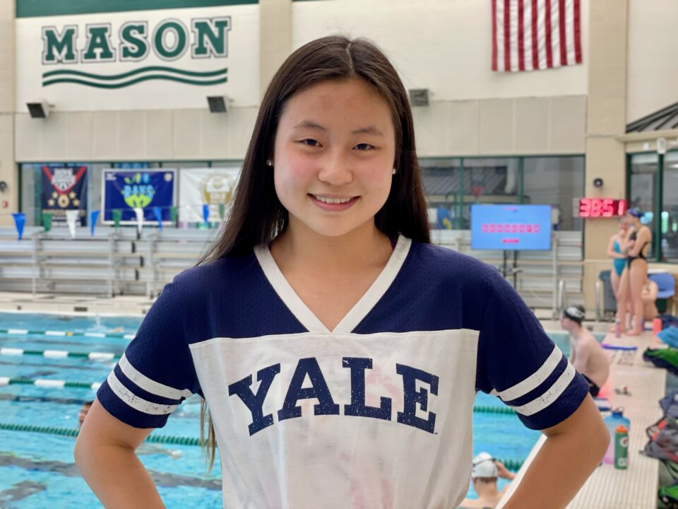 1:00/2:15 Breaststroker Jessey Li Makes Verbal Commitment to Yale (2022)