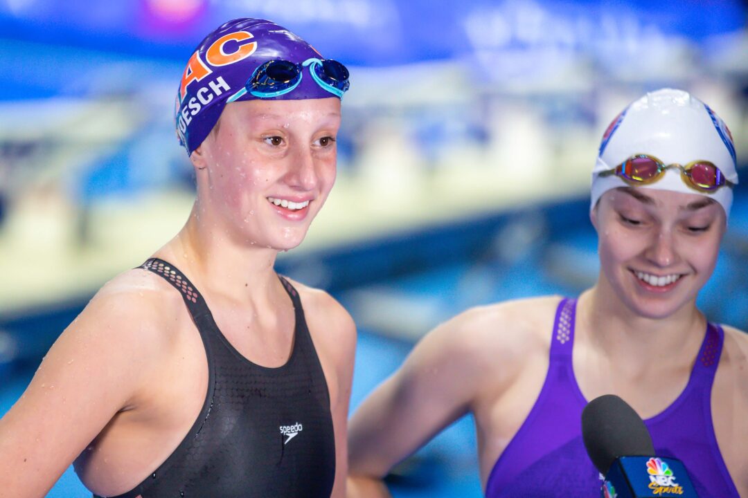 Watch: Anna Moesch’s 21.97 SCY 50 Free, Other Day 4 Race Videos from Y Nats