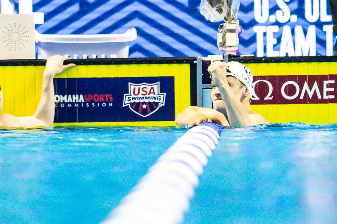 American Women Rewrite 100 Breast World Rankings on Day 2 of Olympic Trials