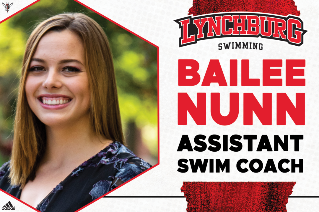 Nunn Hired As Lynchburg’s First Full-Time Assistant Swimming Coach