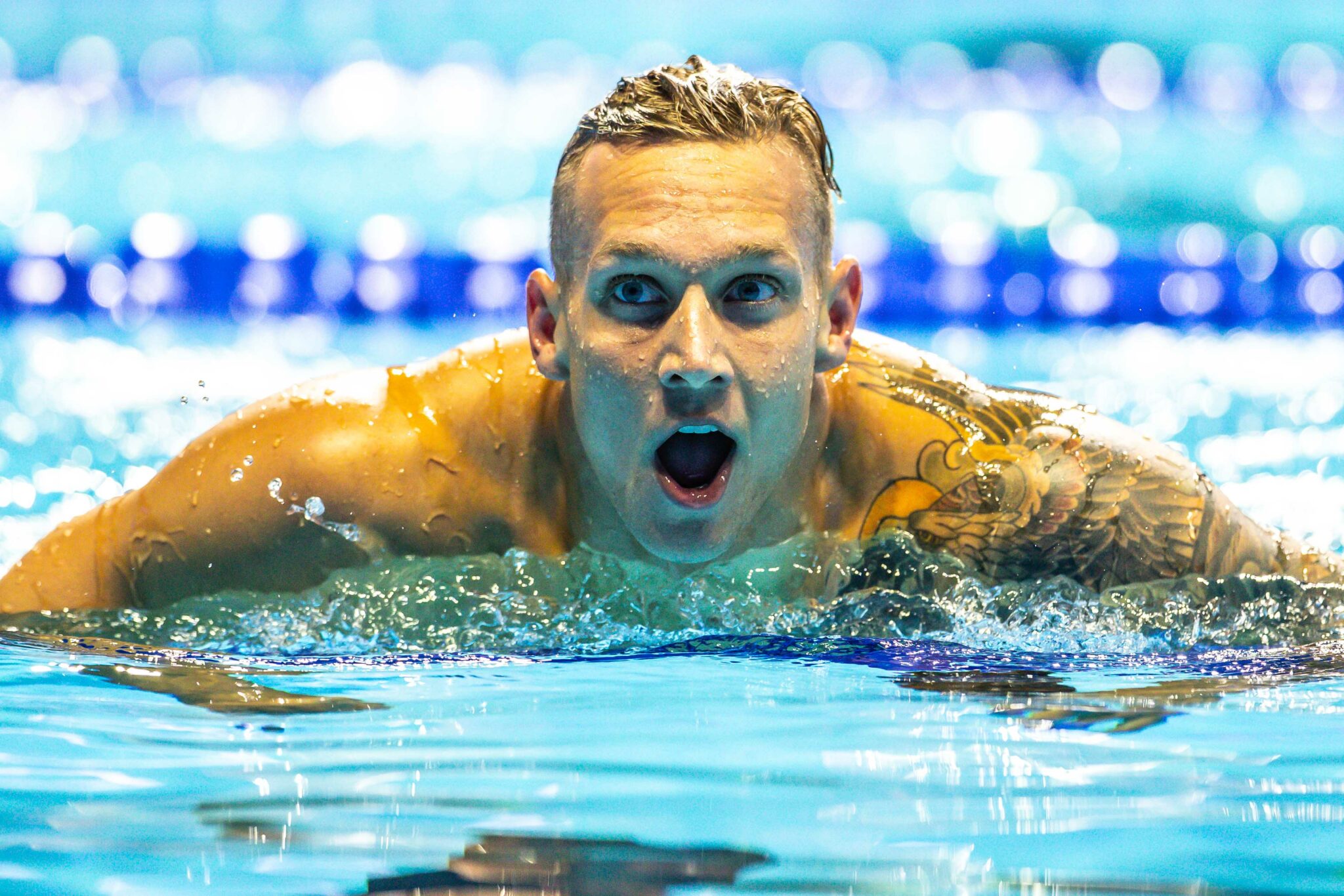 I'm flummoxed over why Caeleb Dressel is only listed for four events (...