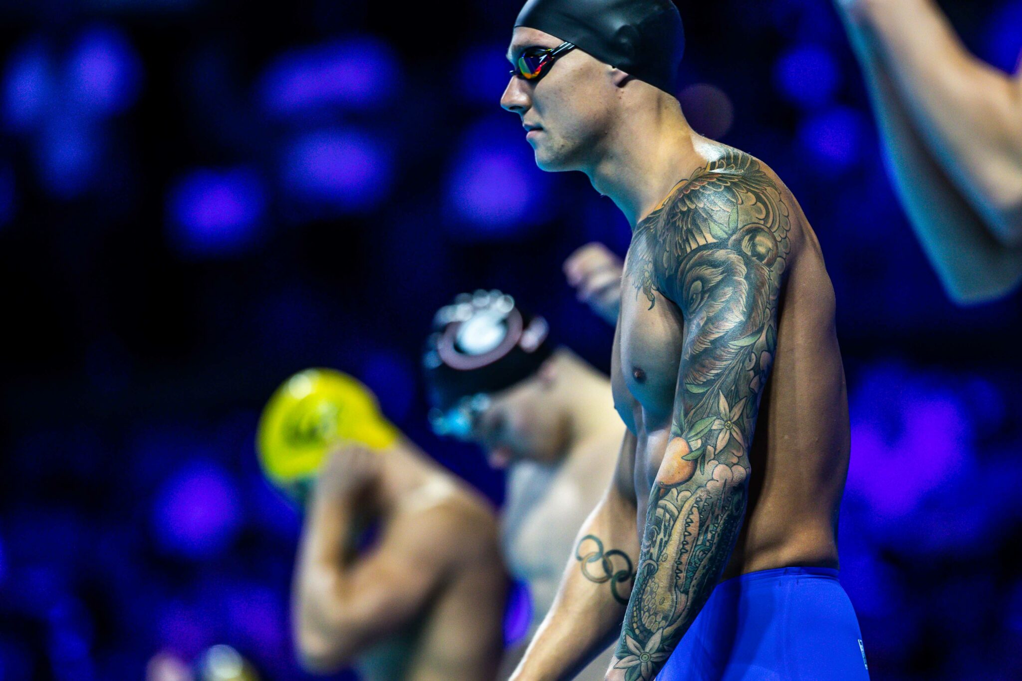 Caeleb Dressel Arm Tattoo