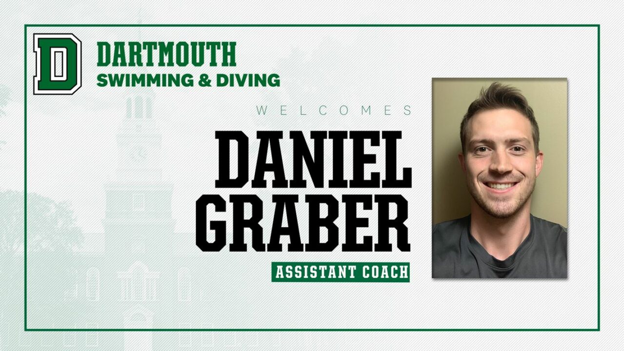 Daniel Graber Added To Dartmouth Swimming & Diving Coach Staff
