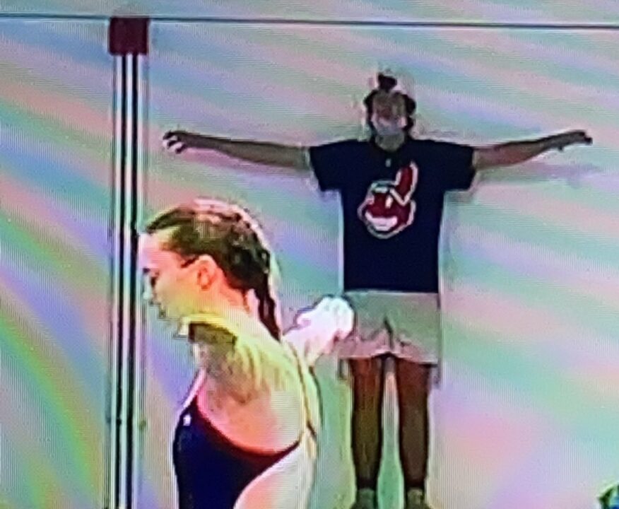 Did You See the Photo Bomber on the U.S. Olympic Diving Trials Live Stream?