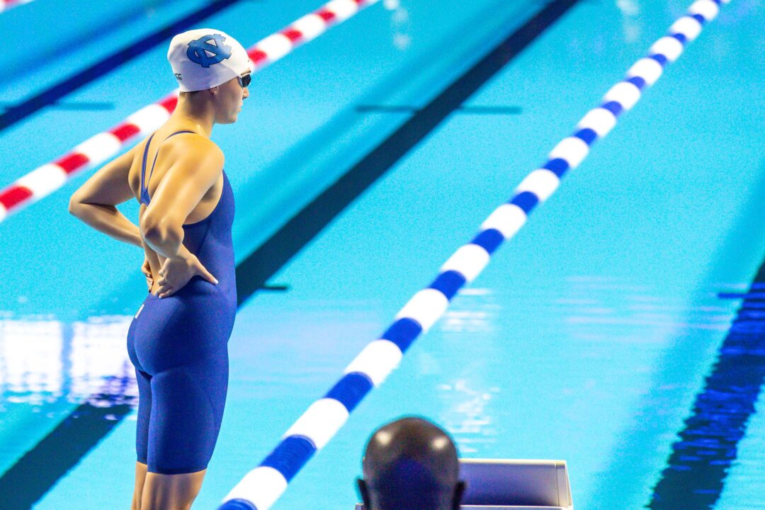 UNC’s Ellie Vannote Swims 51.09 100 Fly at Bulldog Last Chance;