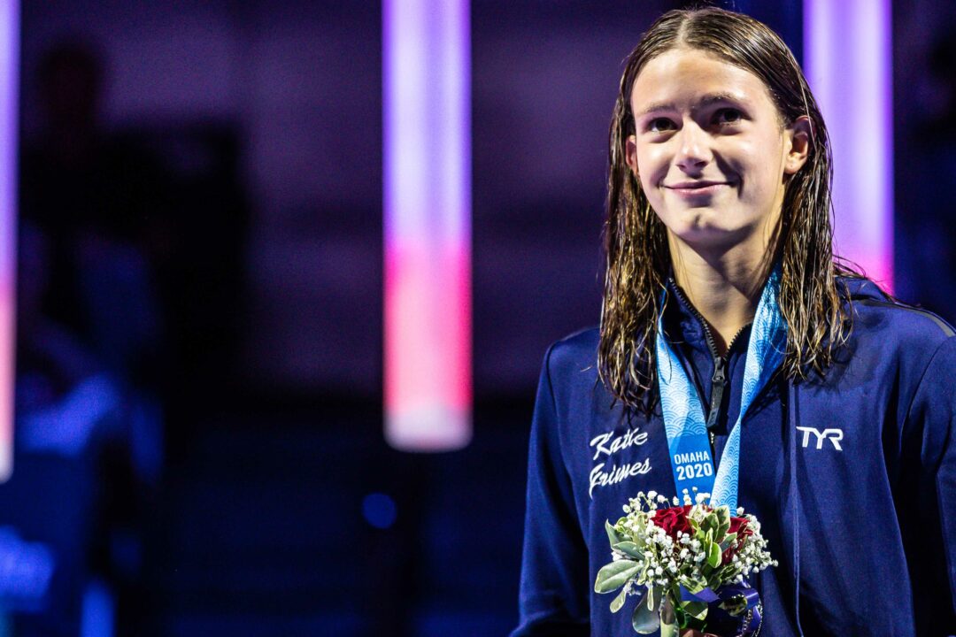 16-Year-Old Katie Grimes Discusses Favorite Sets, 4th Place Olympic Finish