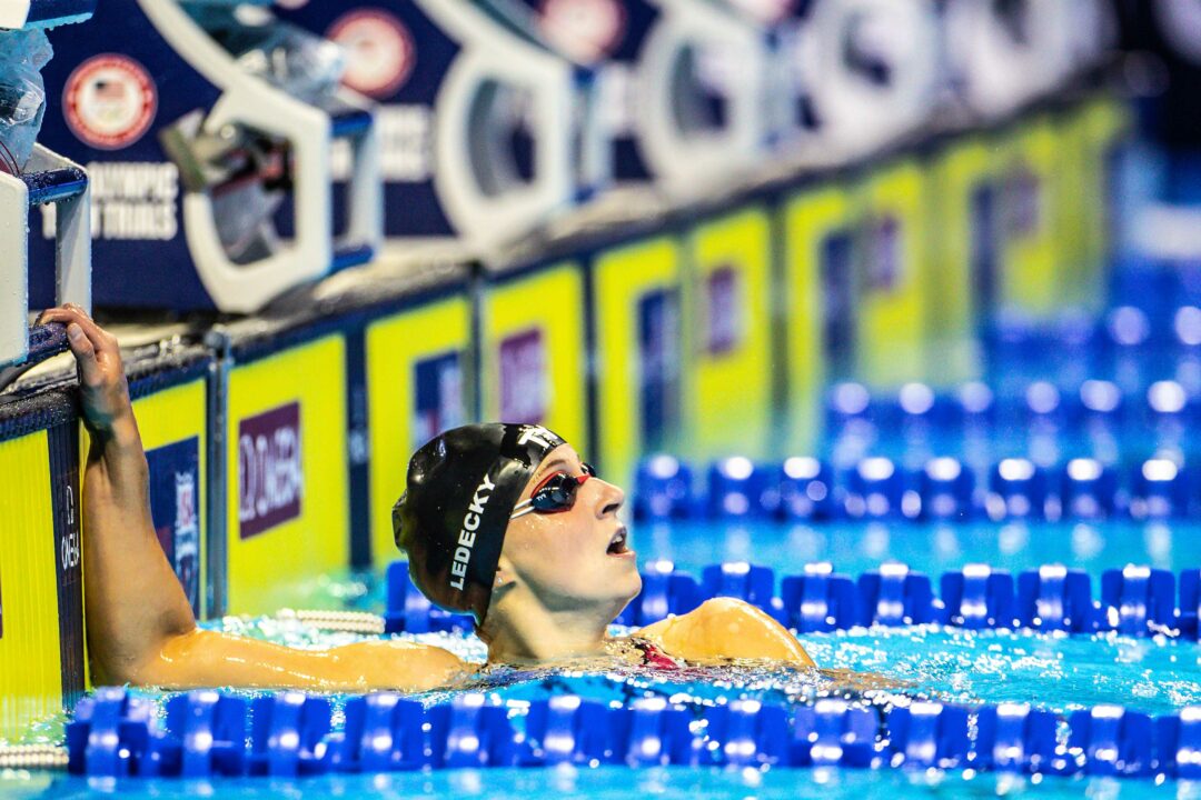 Day 2 Prelims: Watch W 1BK OLY Record Get Broken Thrice and Ledecky’s 4FR Debut