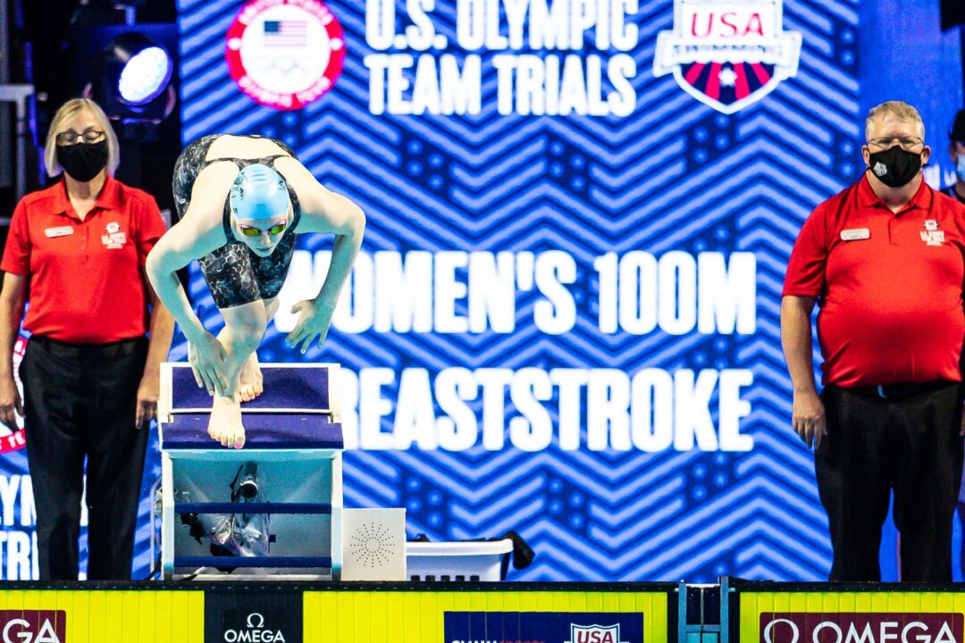 Lydia Jacoby Cracks 17-18 NAG in 100 Breast, #4 Swimmer in the World this Year