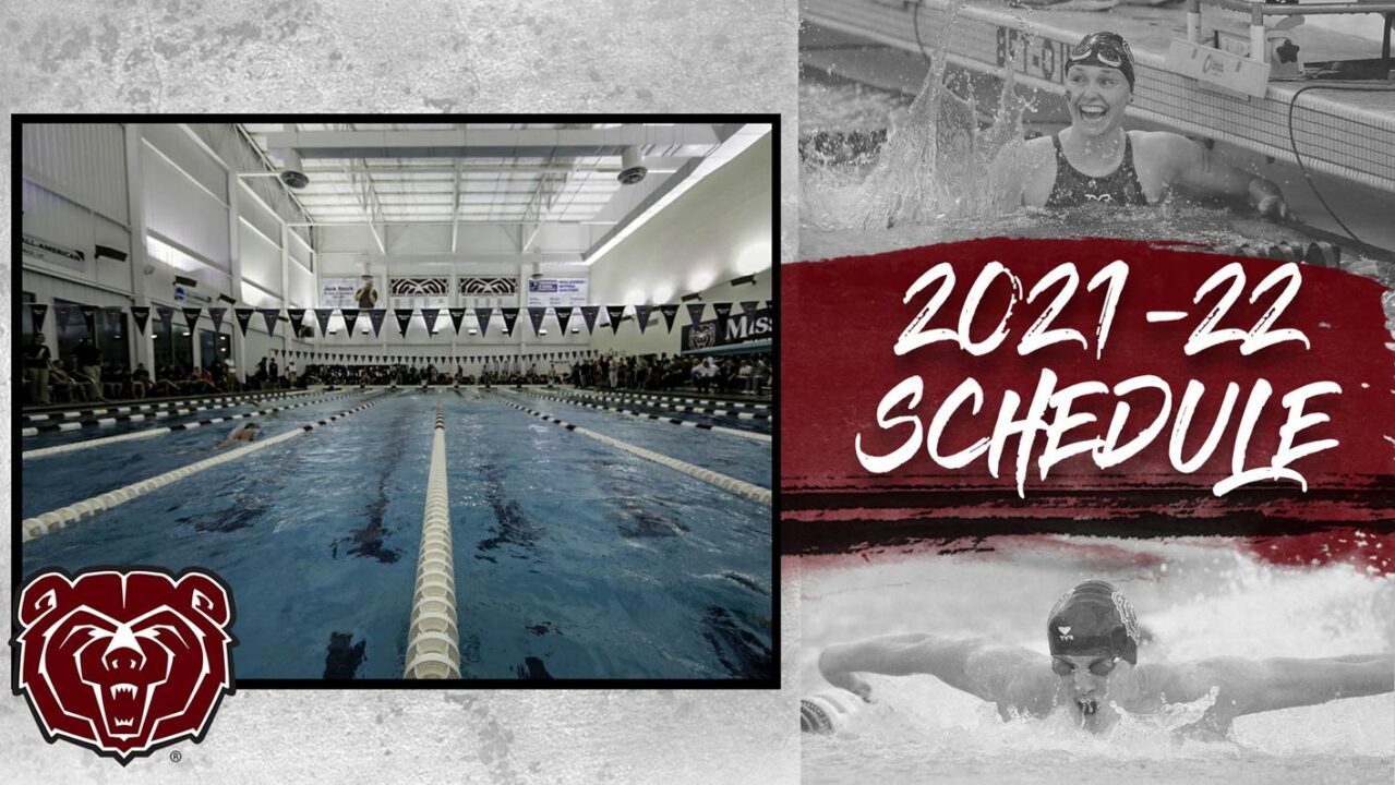 Missouri State Releases 2021-22 Swimming & Diving Schedule
