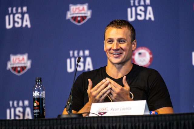 Ryan Lochte and Wife Kayla Are Expecting Baby #3 in June