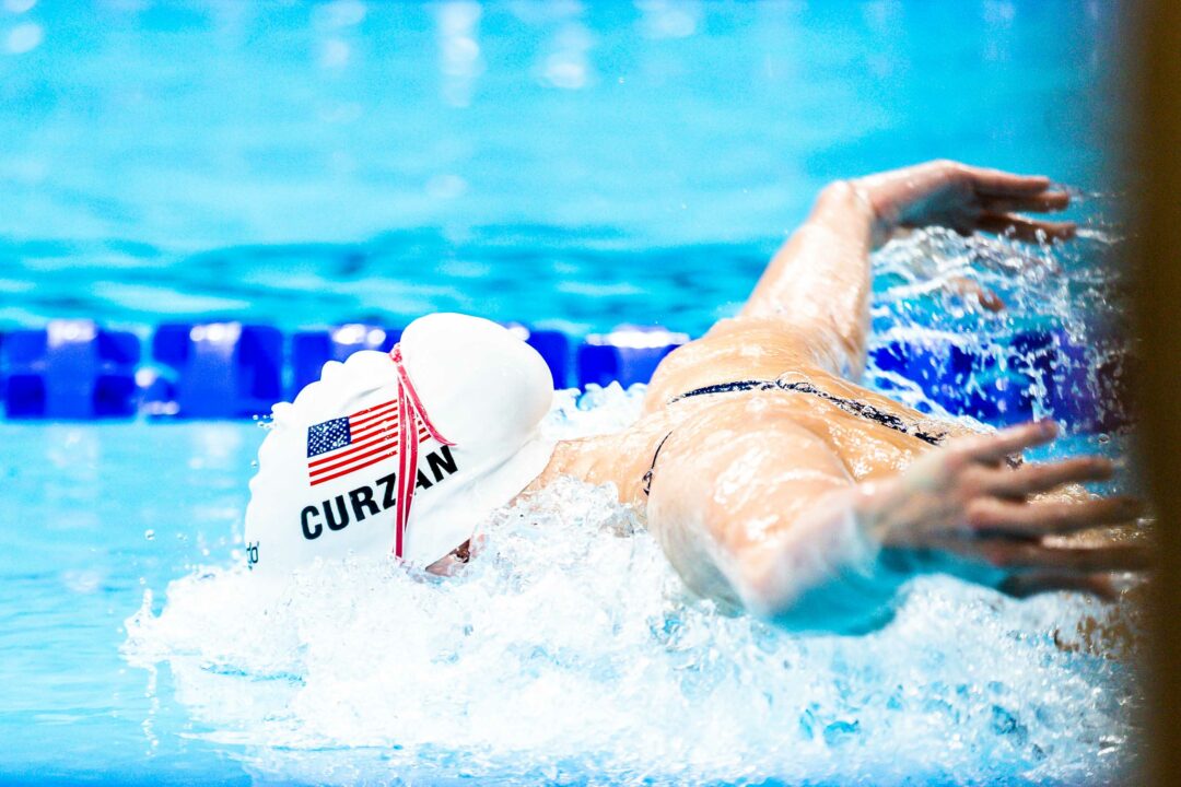 Watch: Claire Curzan Sets 100 Fly American Record with 49.24 at NC State Champs