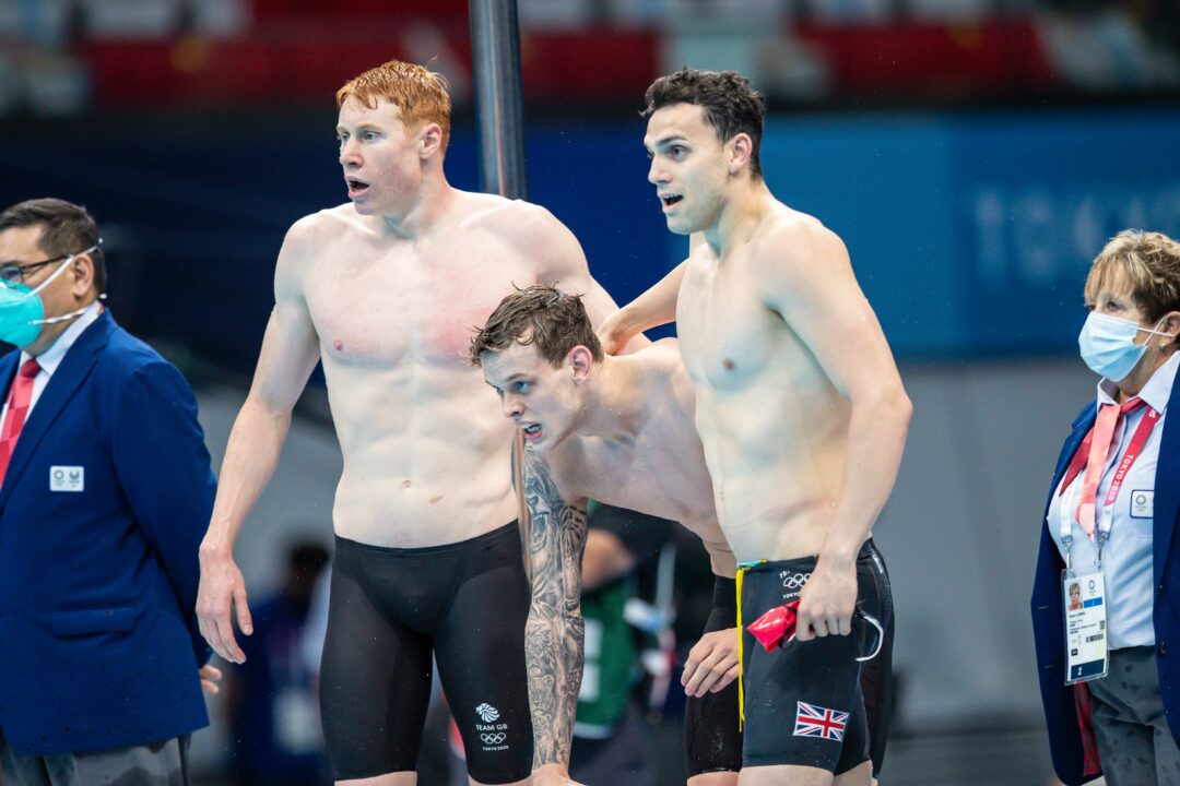 2023 British Swimming Day 6 Heats: Dean, Guy, Scott & Richards Hunt 200 Free QT