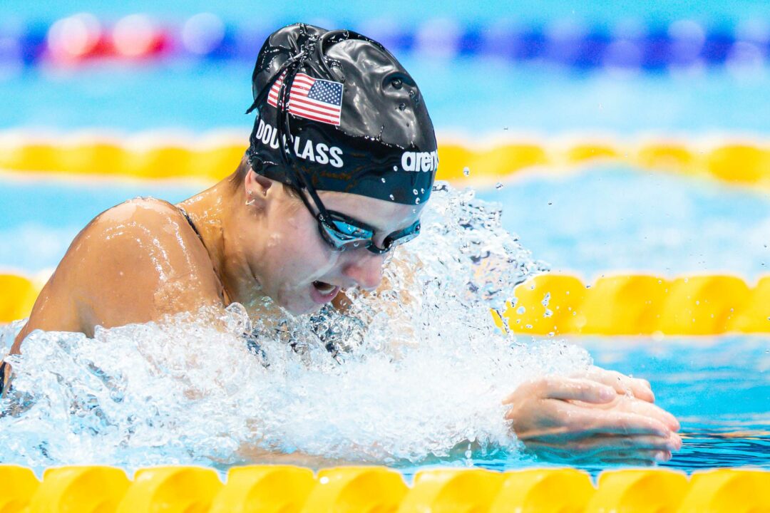 Watch: Kate Douglass Moves to #2 All-Time With 2:03.14 200 Breast