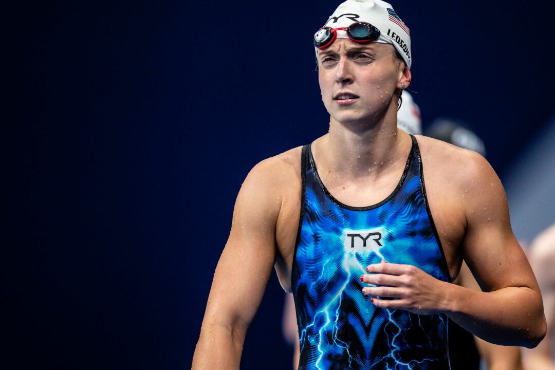 Ledecky, College Stars Highlight 2021 US Open Psych Sheets