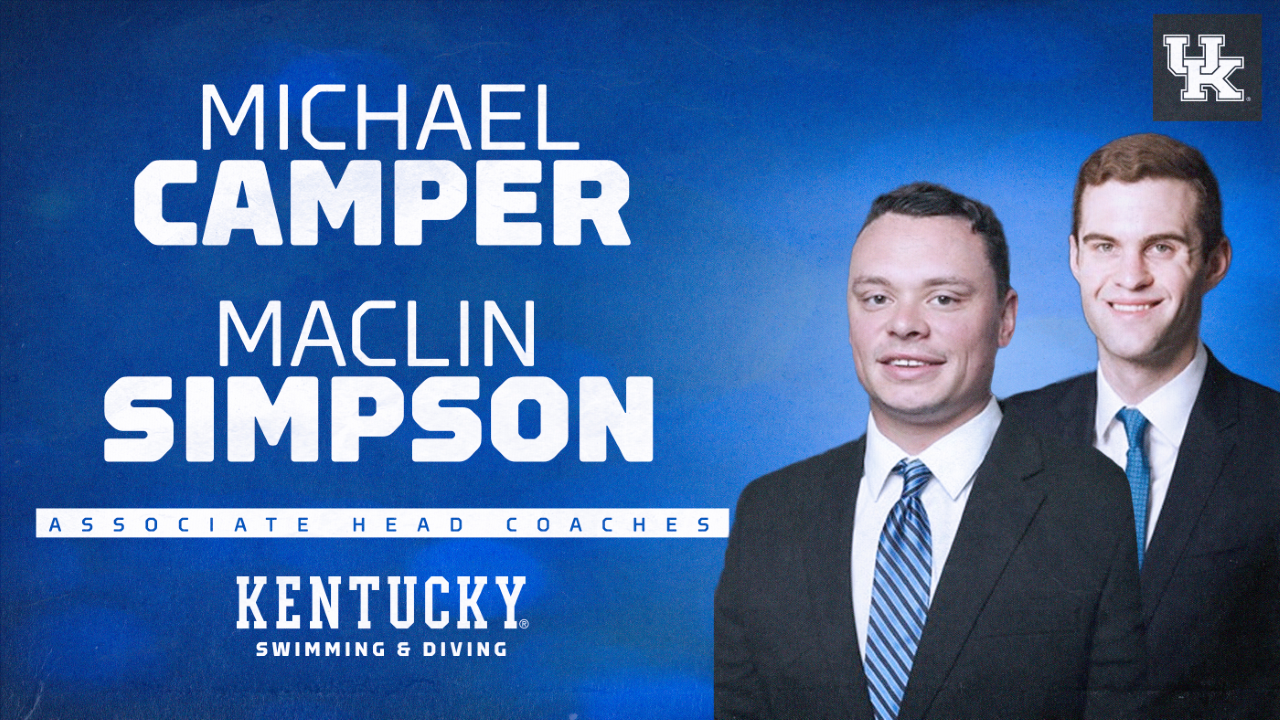 Kentucky Promotes Camper, Simpson to Associate Head Coach in Swim Staff Shuffle
